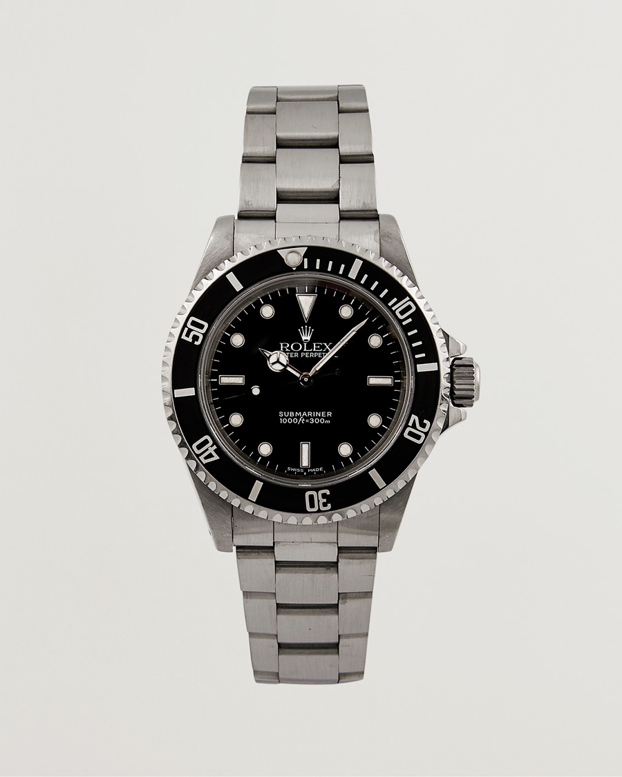 Mies | Rolex Pre-Owned Submariner 14060 Oyster Perpetual Steel Black | Rolex Pre-Owned | Submariner 14060 Oyster Perpetual Steel Black