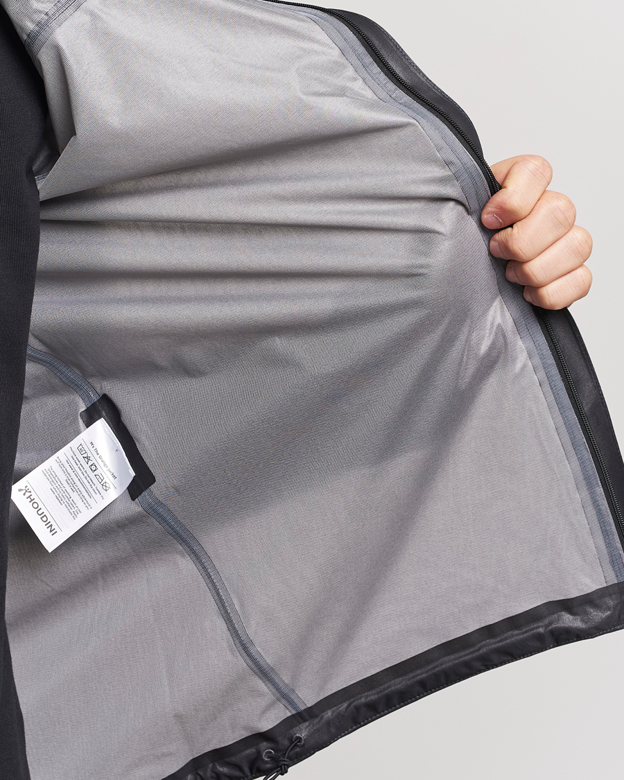 Mies | Takit | Houdini | The Orange Waterproof Jacket True Black
