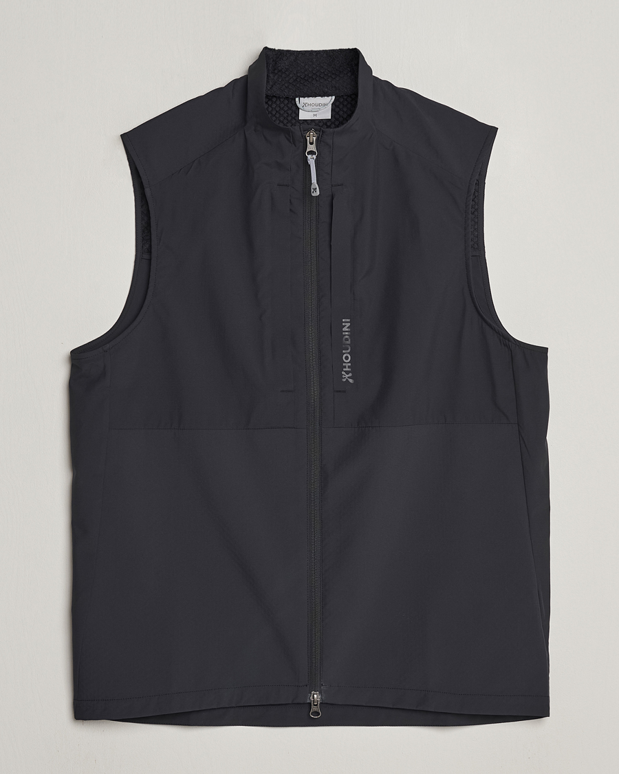 Mies | Puserot | Houdini | Pace Hybrid Softshell Vest True Black