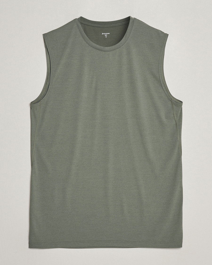 Mies | T-paidat | Houdini | Pace Air Tank Geyser Grey