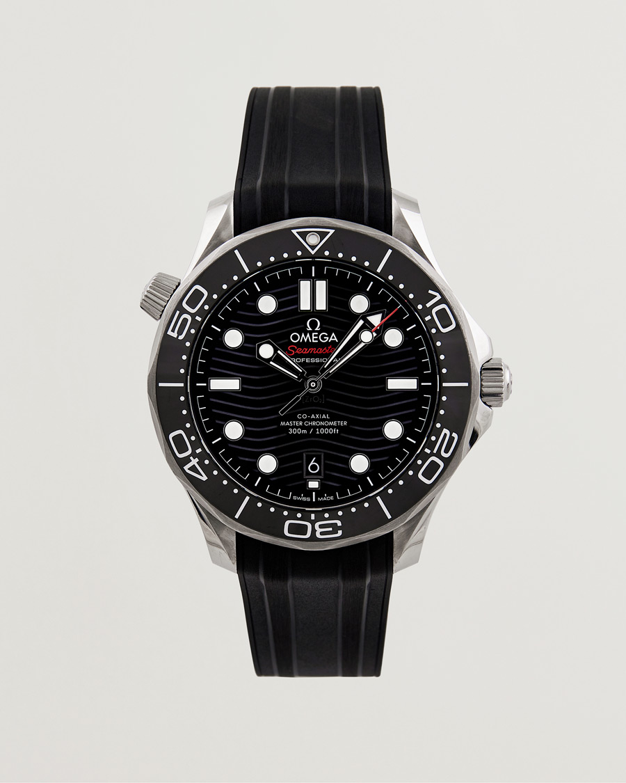Mies | Omega Pre-Owned Seamaster Diver 300M 210.32.42.20.01 Steel Black Steel Black | Omega Pre-Owned | Seamaster Diver 300M 210.32.42.20.01 Steel Black Steel Black