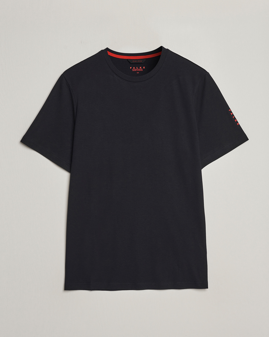 Mies | T-paidat | Falke | Core Running T-Shirt Black