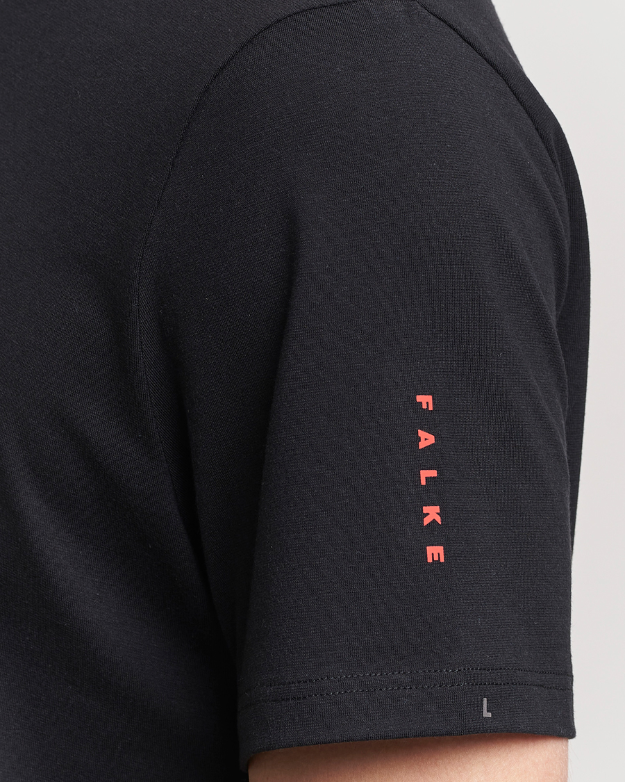 Mies | T-paidat | Falke | Core Running T-Shirt Black