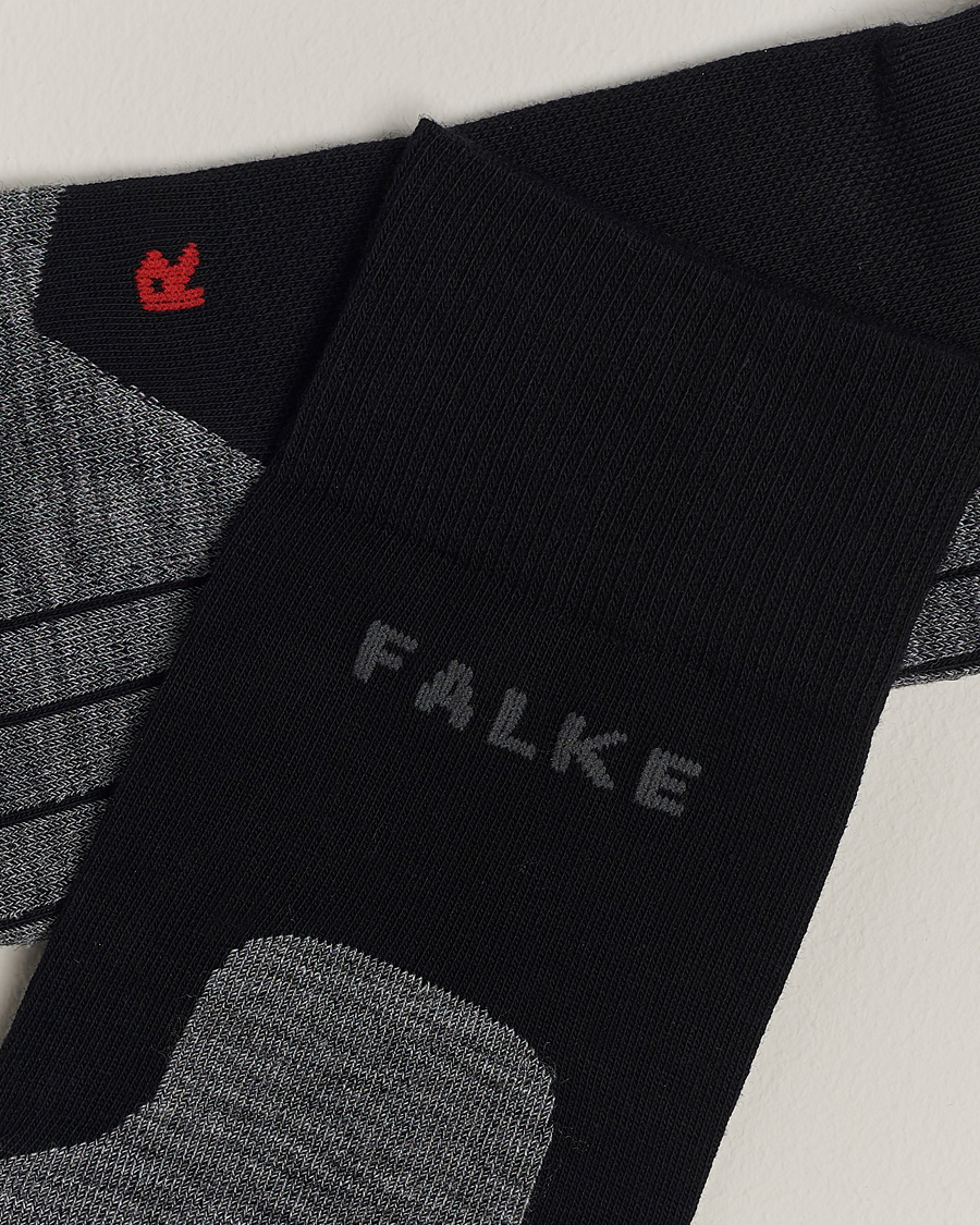 Mies | Alusvaatteet | Falke | RU4 Endurance Running Socks Black Mix