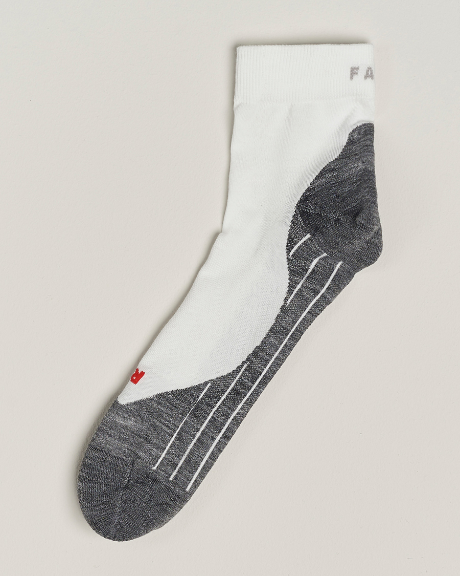 Mies | Alusvaatteet | Falke | RU4 Endurance Short Running Socks White Mix