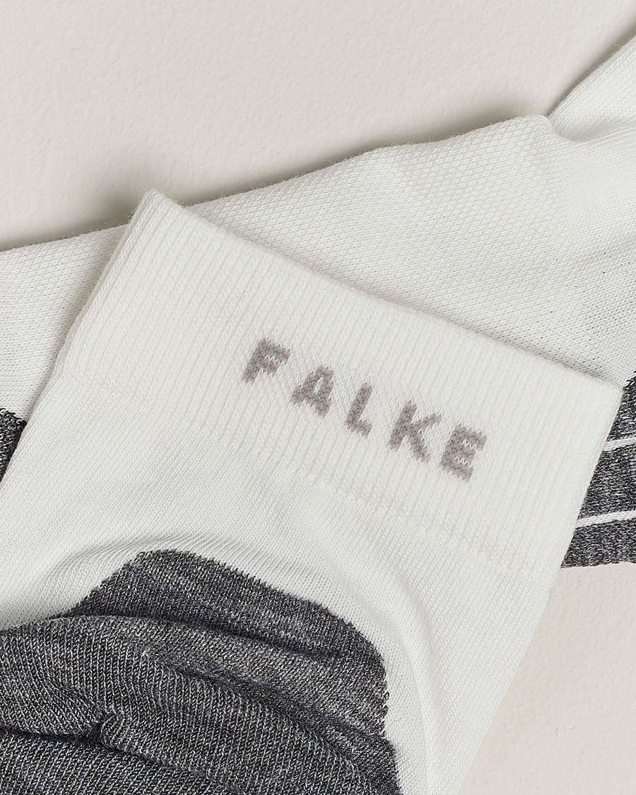 Mies | Alusvaatteet | Falke | RU4 Endurance Short Running Socks White Mix