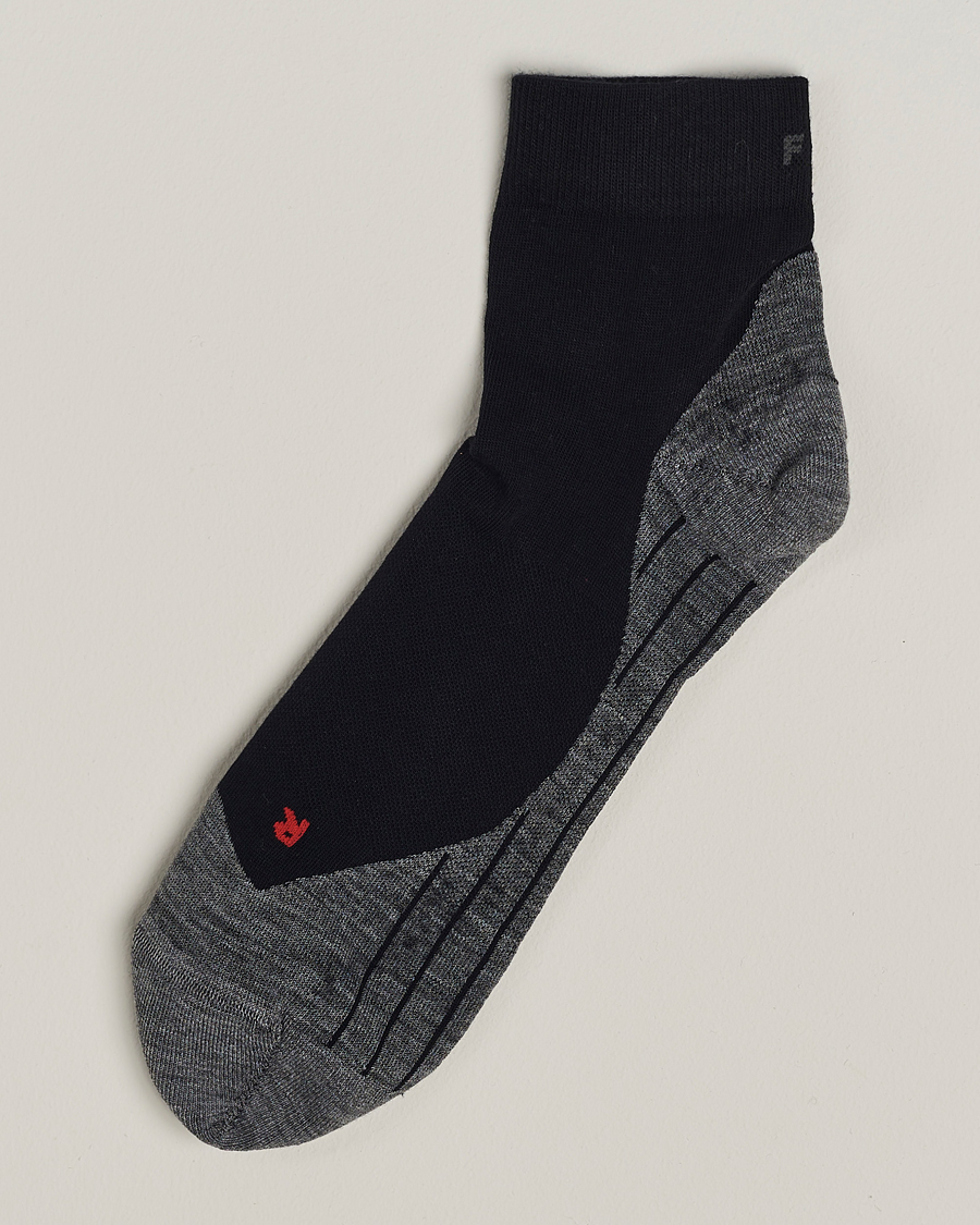 Mies | Alusvaatteet | Falke | RU4 Endurance Short Running Socks Black Mix