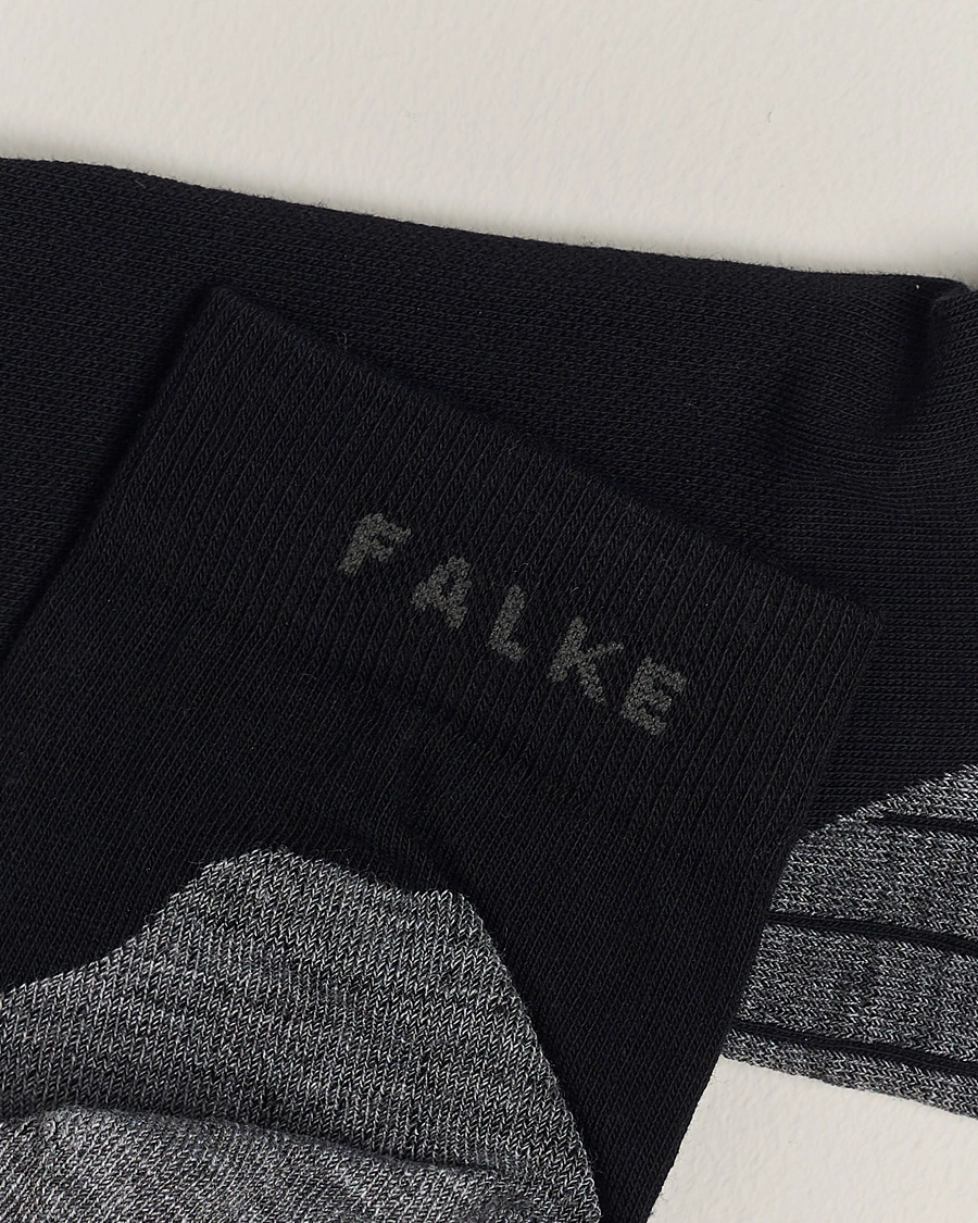 Mies | Alusvaatteet | Falke | RU4 Endurance Short Running Socks Black Mix