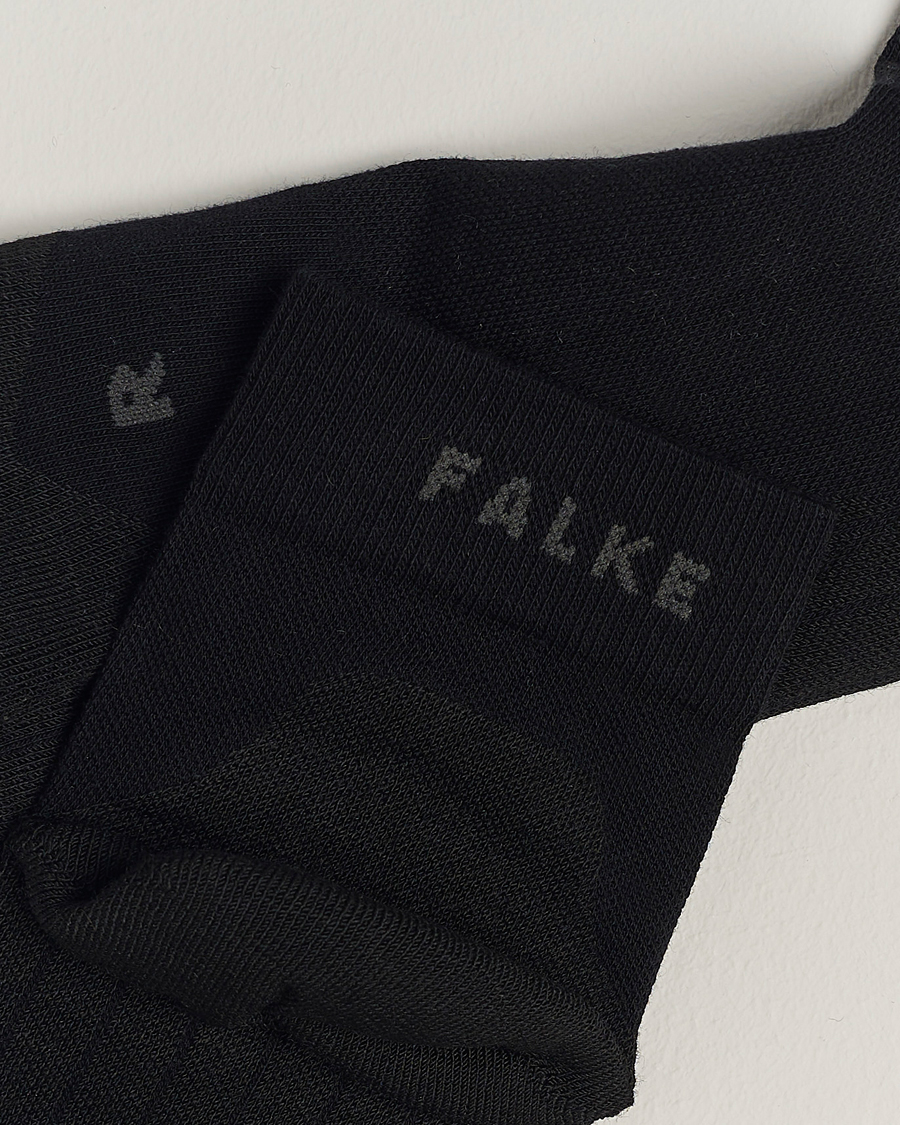 Mies | Alusvaatteet | Falke | GO2 Short Golf Socks Black