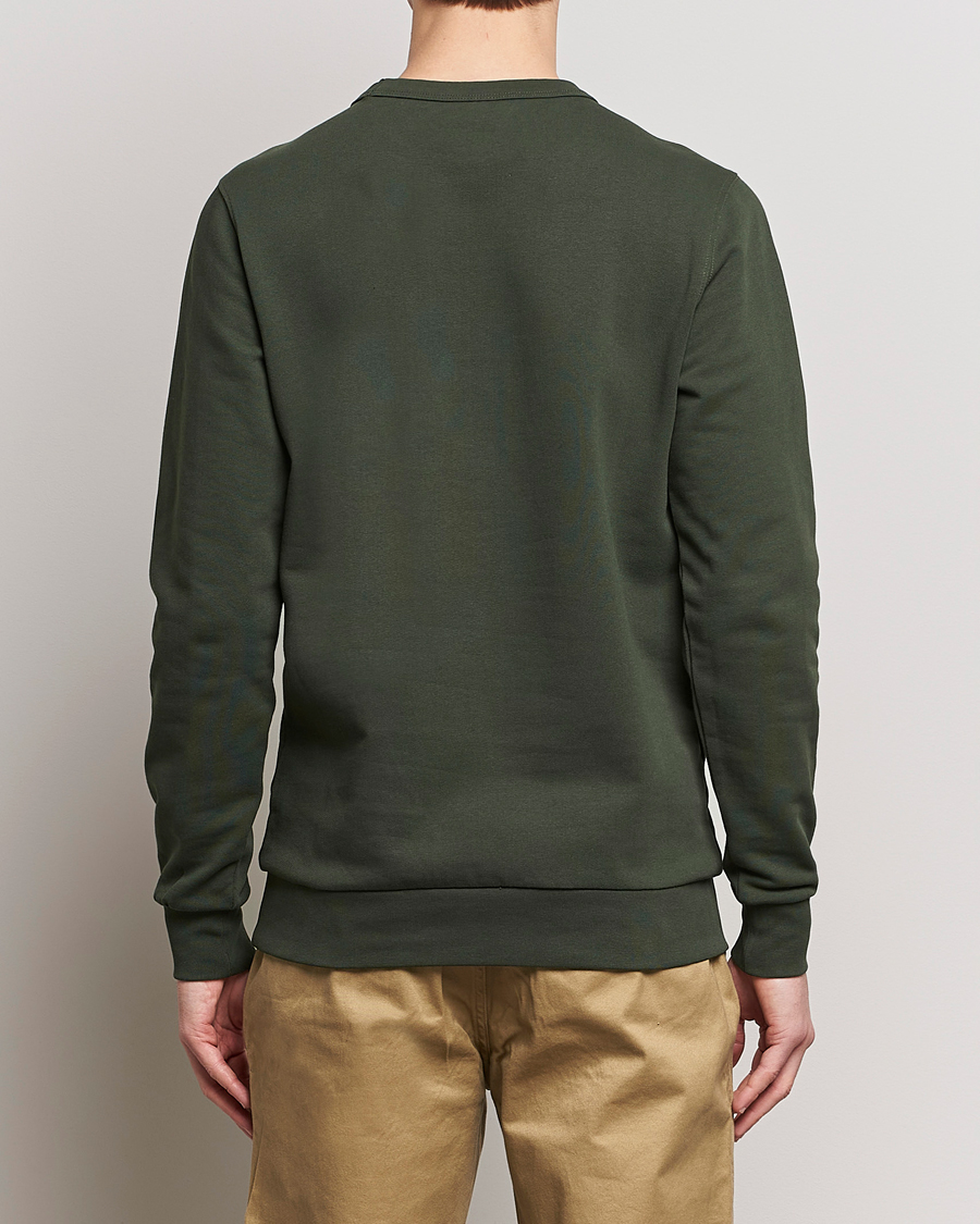 Mies | Puserot | KnowledgeCotton Apparel | Erik Badge Sweatshirt Forest Night