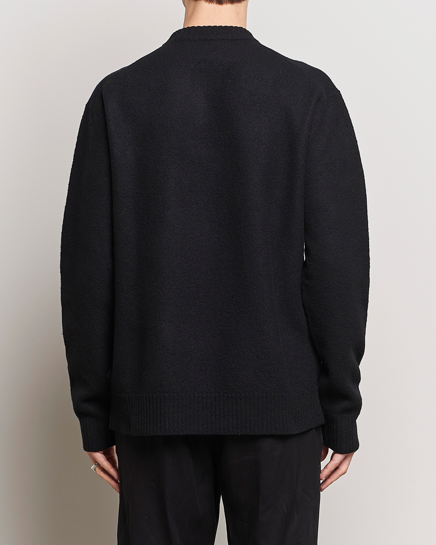 Mies | Puserot | Jil Sander | Lightweight Merino Wool Sweater Black