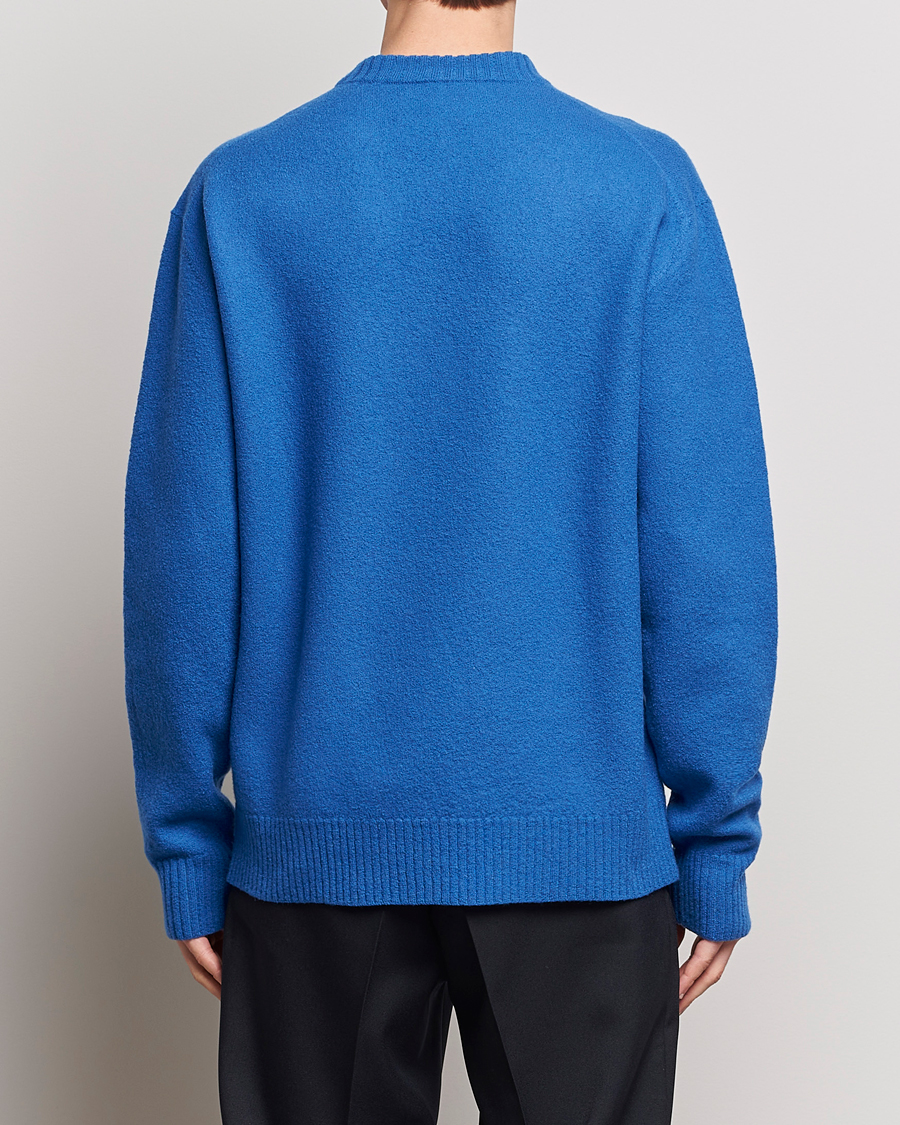 Mies | Puserot | Jil Sander | Lightweight Merino Wool Sweater Space Blue