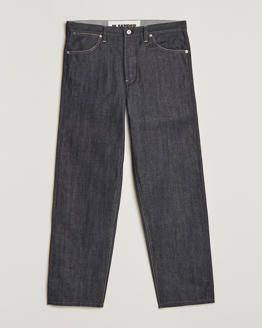 Mies | Farkut | Jil Sander | Regular Fit 5-Pocket Denim Dark Indigo