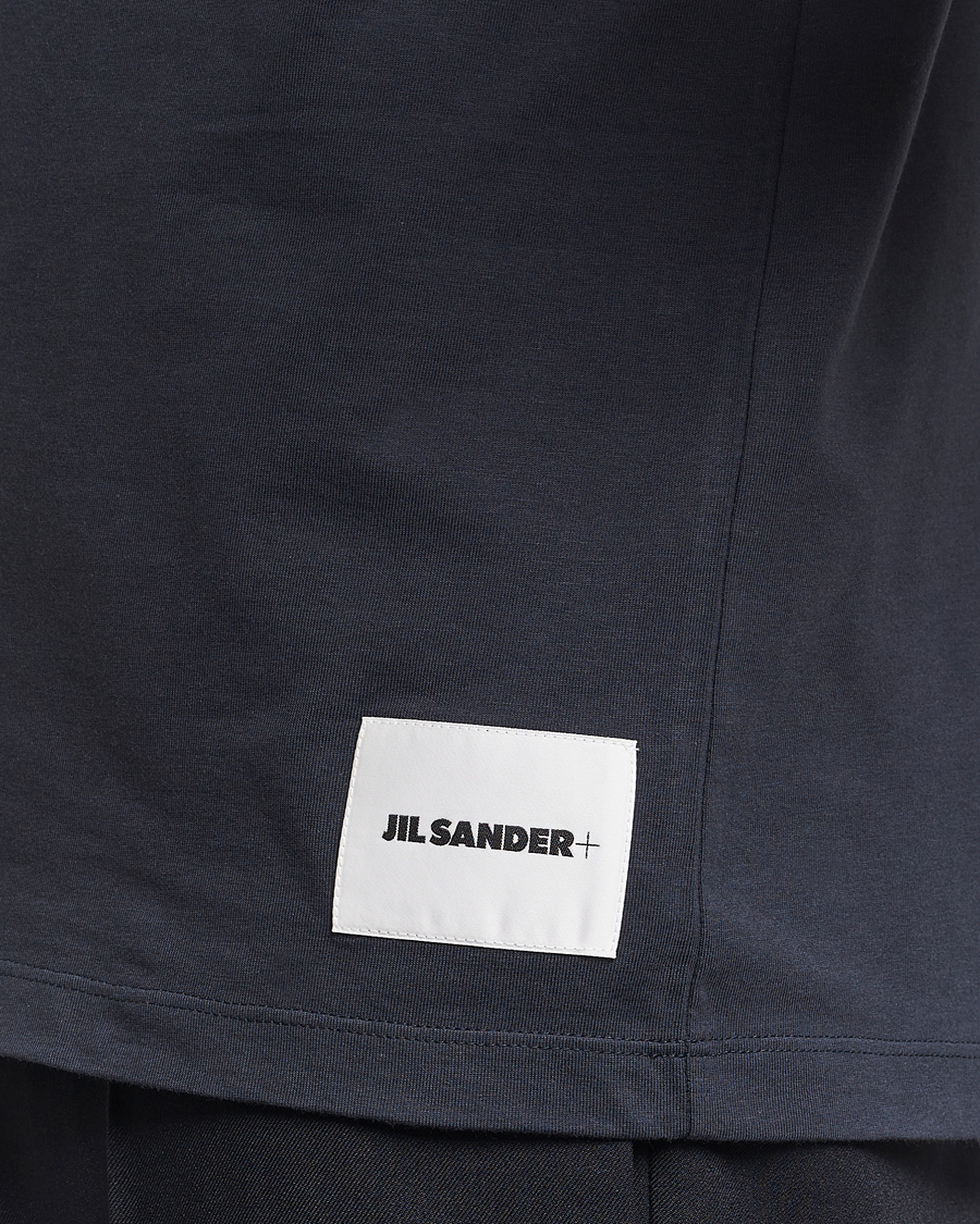Mies | T-paidat | Jil Sander | 3-Pack Short Sleeve T-Shirts White/Navy/Black