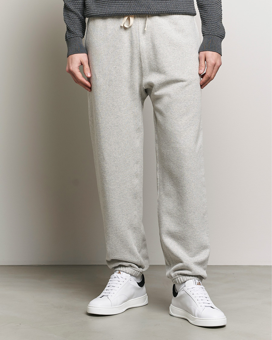 Mies | Housut | Jil Sander | Cotton Sweatpants Light Grey