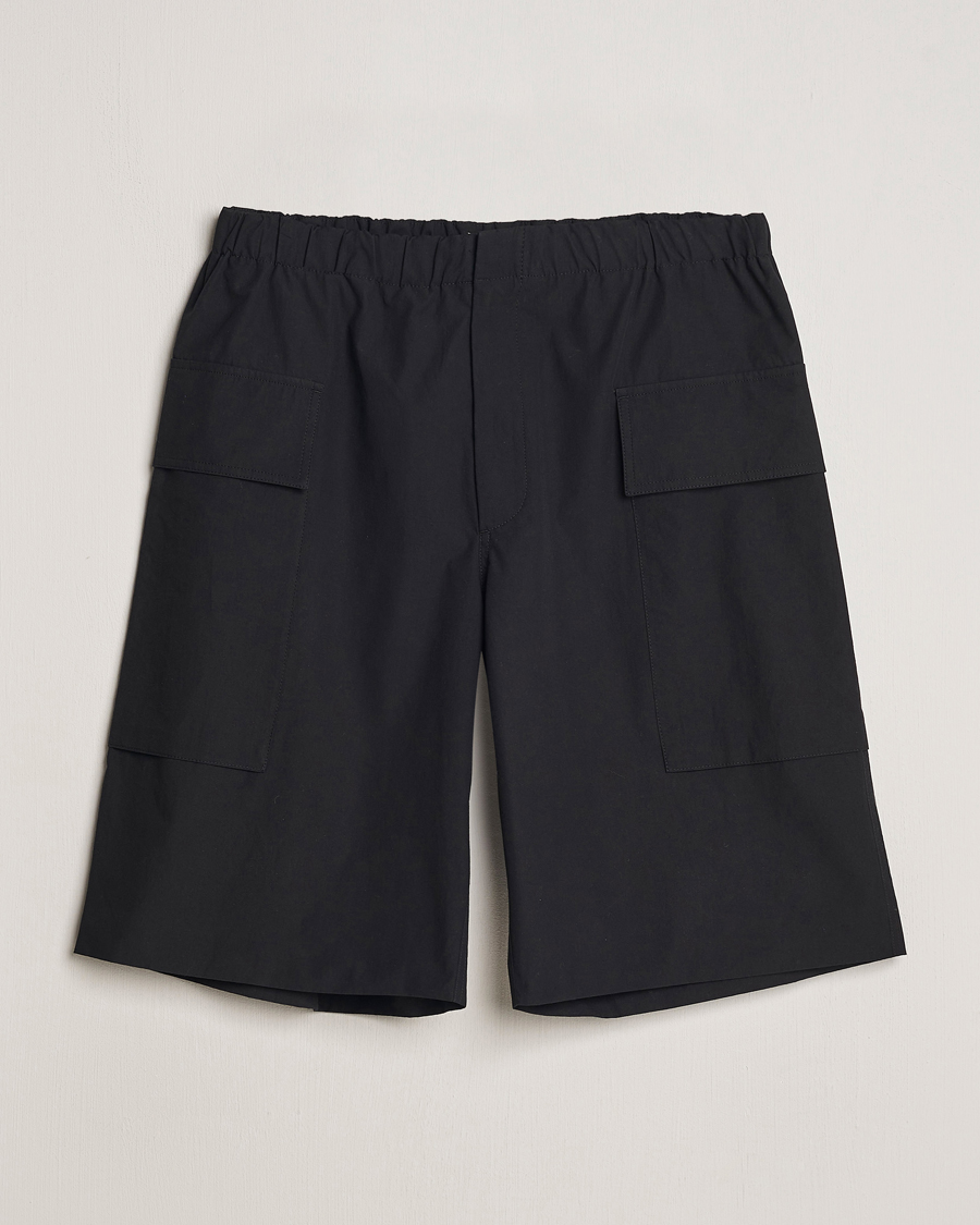 Mies | Shortsit | Jil Sander | Relaxed Fit Drawstring Shorts Black