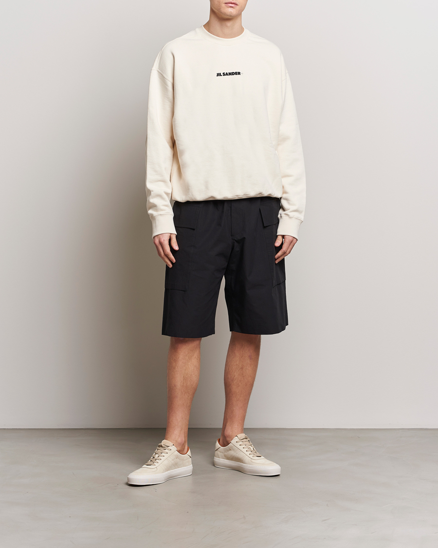 Mies | Shortsit | Jil Sander | Relaxed Fit Drawstring Shorts Black