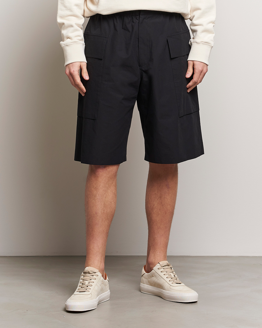 Mies | Shortsit | Jil Sander | Relaxed Fit Drawstring Shorts Black