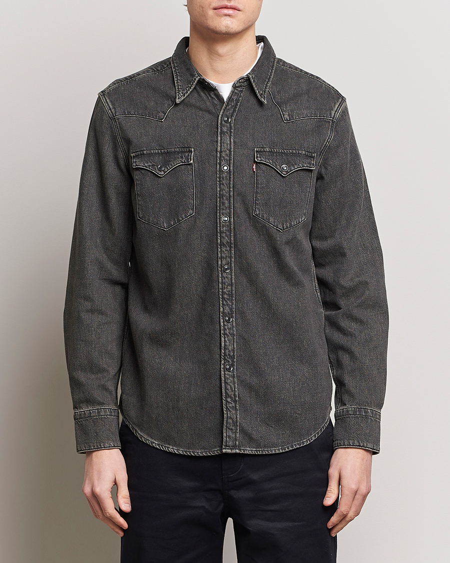 Mies |  | Levi\'s | Barstow Western Standard Shirt Washed Black