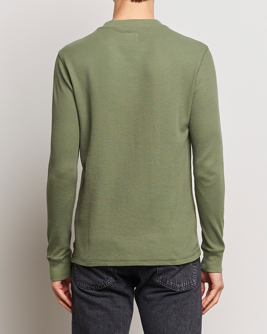 Mies | Puserot | Levi's | Thermal Henley Bluish Olive