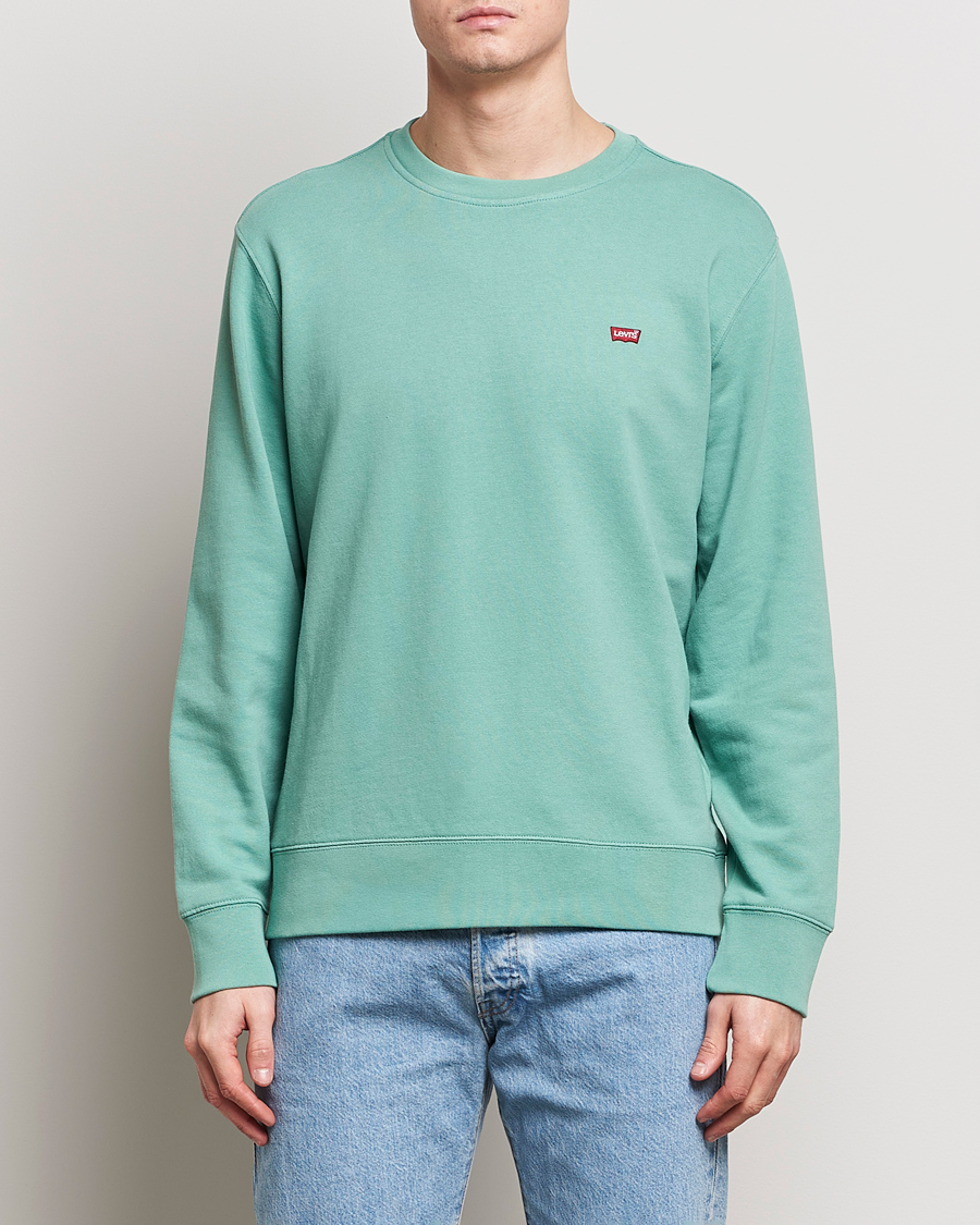 Mies | Puserot | Levi's | Original Crew Neck Sweatshirt Feldspar Green