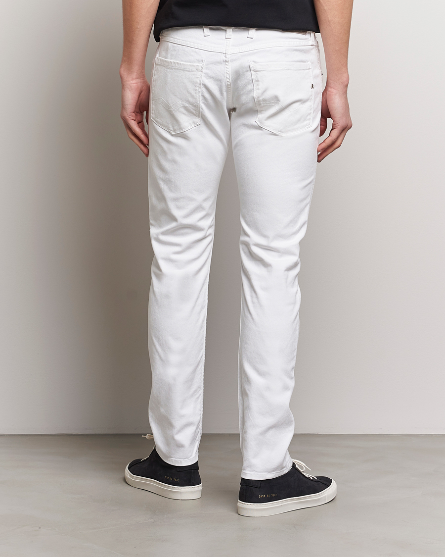 Mies | Farkut | Replay | Anbass Powerstretch Jeans White