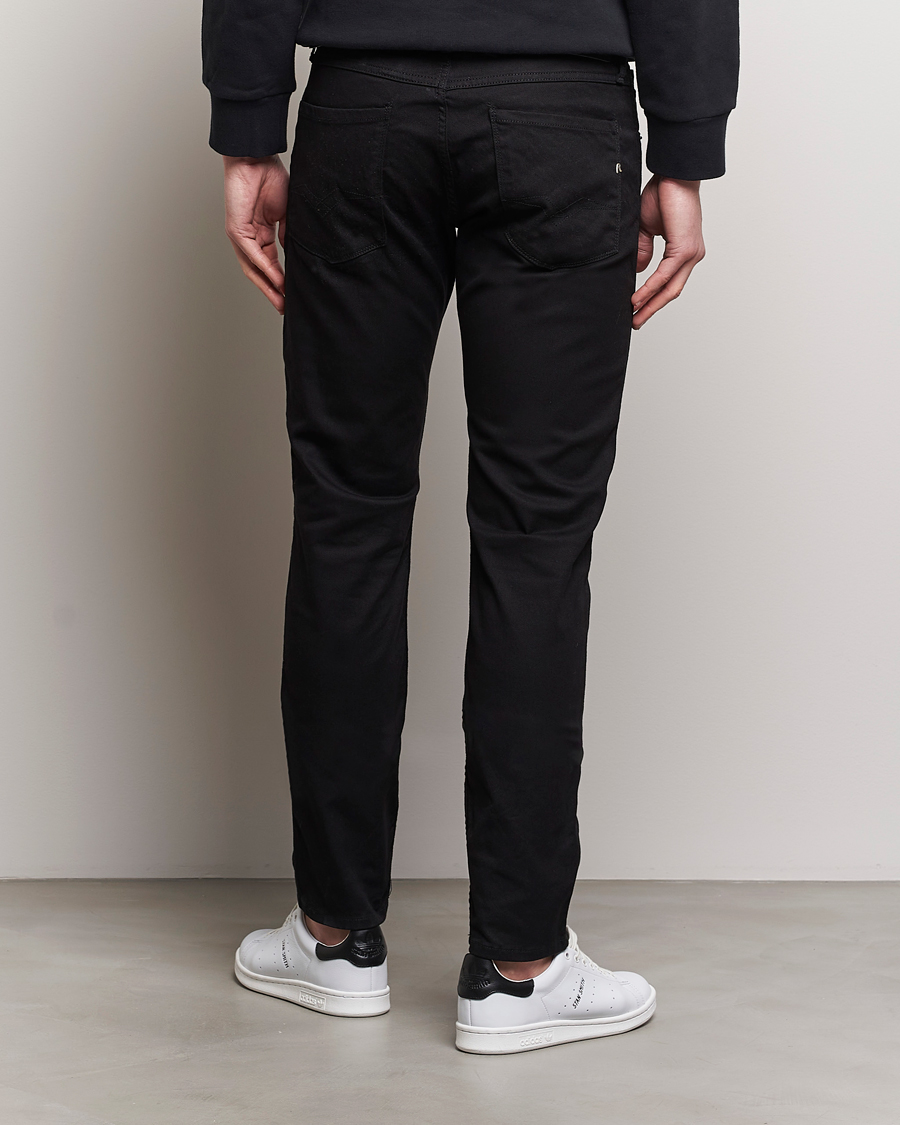 Mies | Farkut | Replay | Anbass Powerstretch Jeans Black