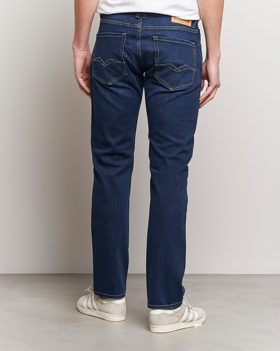 Mies | Farkut | Replay | Rocco Stretch Jeans Dark Blue