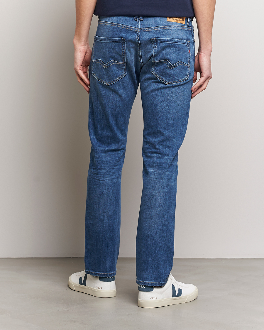 Mies | Farkut | Replay | Rocco Regular Fit Stretch Jeans Medium Blue