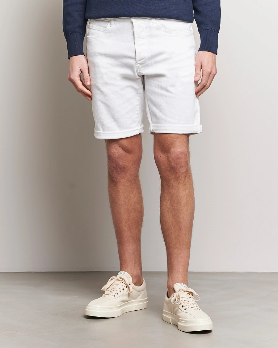 Mies | Shortsit | Replay | RBJ901 Super Stretch Denim Shorts White