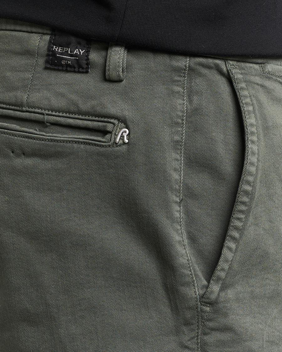 Mies | Shortsit | Replay | Benni Hyperflex Shorts Dark Green