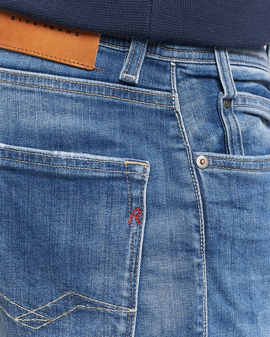 Mies | Shortsit | Replay | RBJ981 Super Stretch Bio Denim Shorts Medium Blue