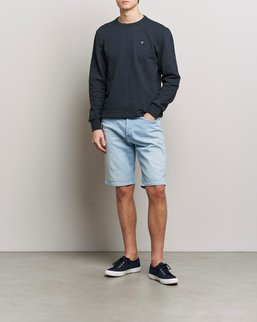 Mies | Shortsit | Replay | RBJ981 Super Stretch Bio Denim Shorts Light Blue