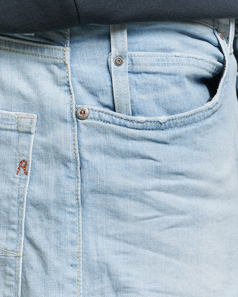 Mies | Shortsit | Replay | RBJ981 Super Stretch Bio Denim Shorts Light Blue