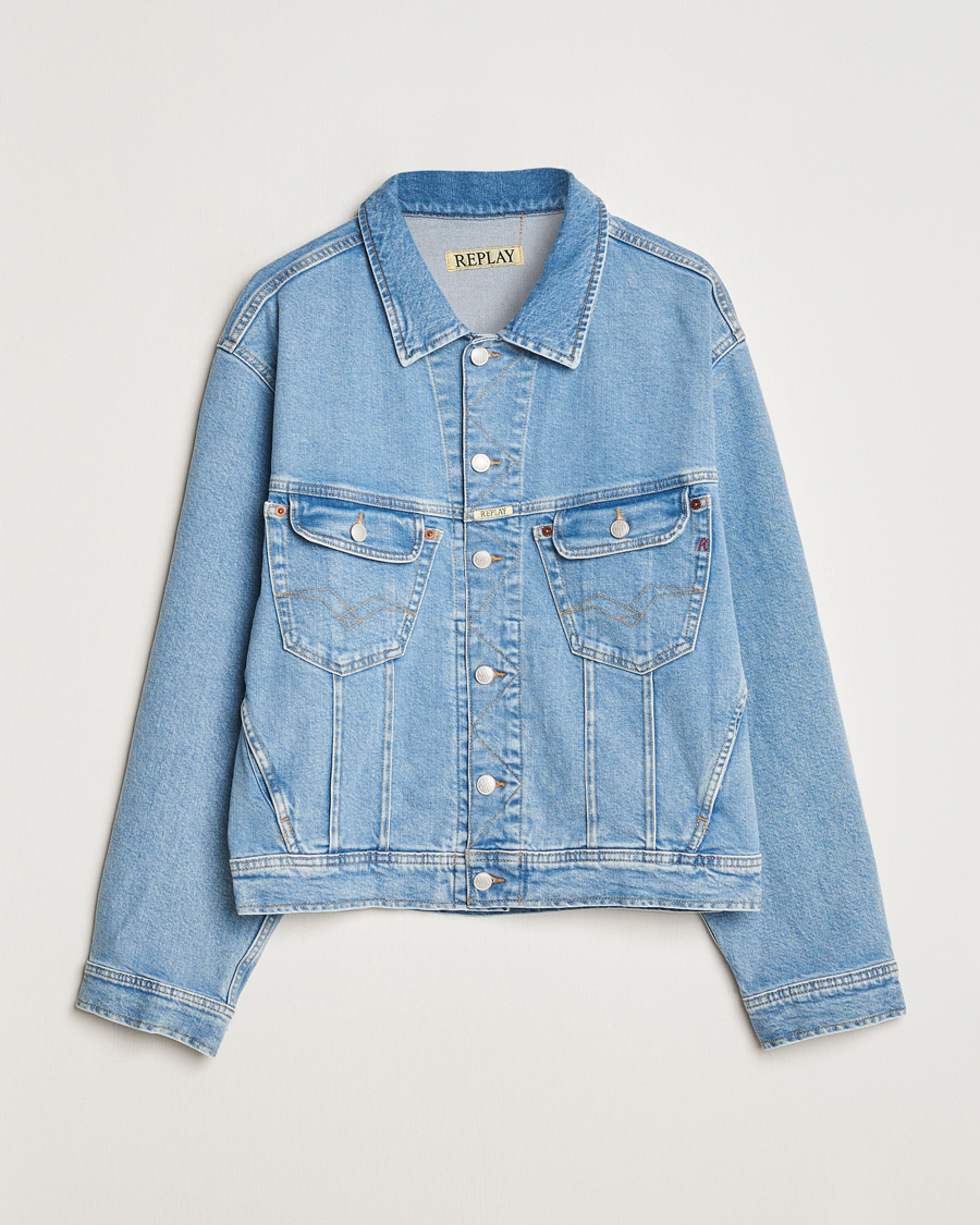 Mies | Takit | Replay | 901 Original Denim Jacket Light Blue
