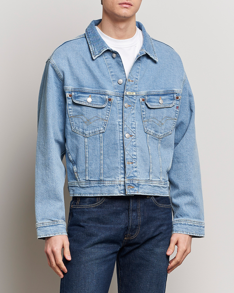 Mies | Takit | Replay | 901 Original Denim Jacket Light Blue