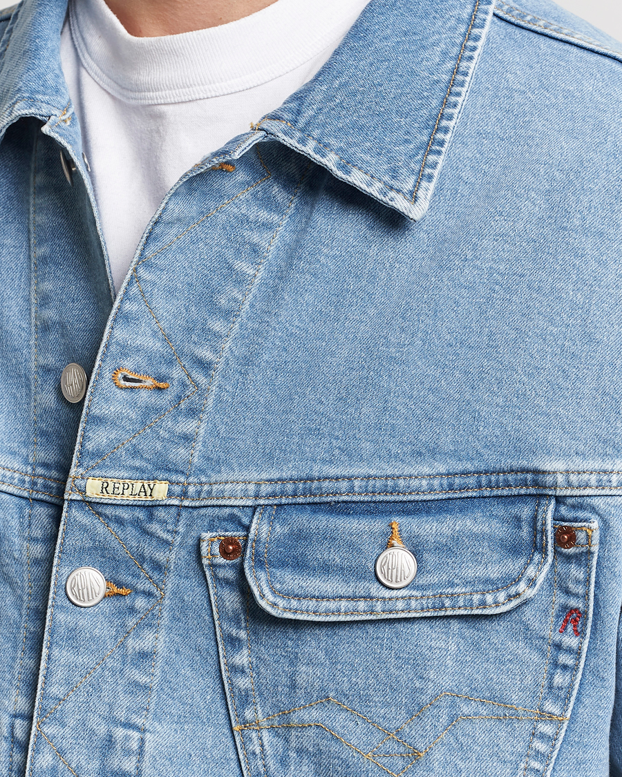 Mies | Takit | Replay | 901 Original Denim Jacket Light Blue