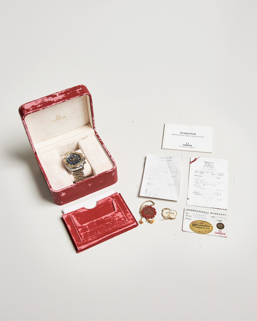 Mies | Omega Pre-Owned Seamaster 300M 2398800 Steel Blue | Omega Pre-Owned | Seamaster 300M 2398800 Steel Blue