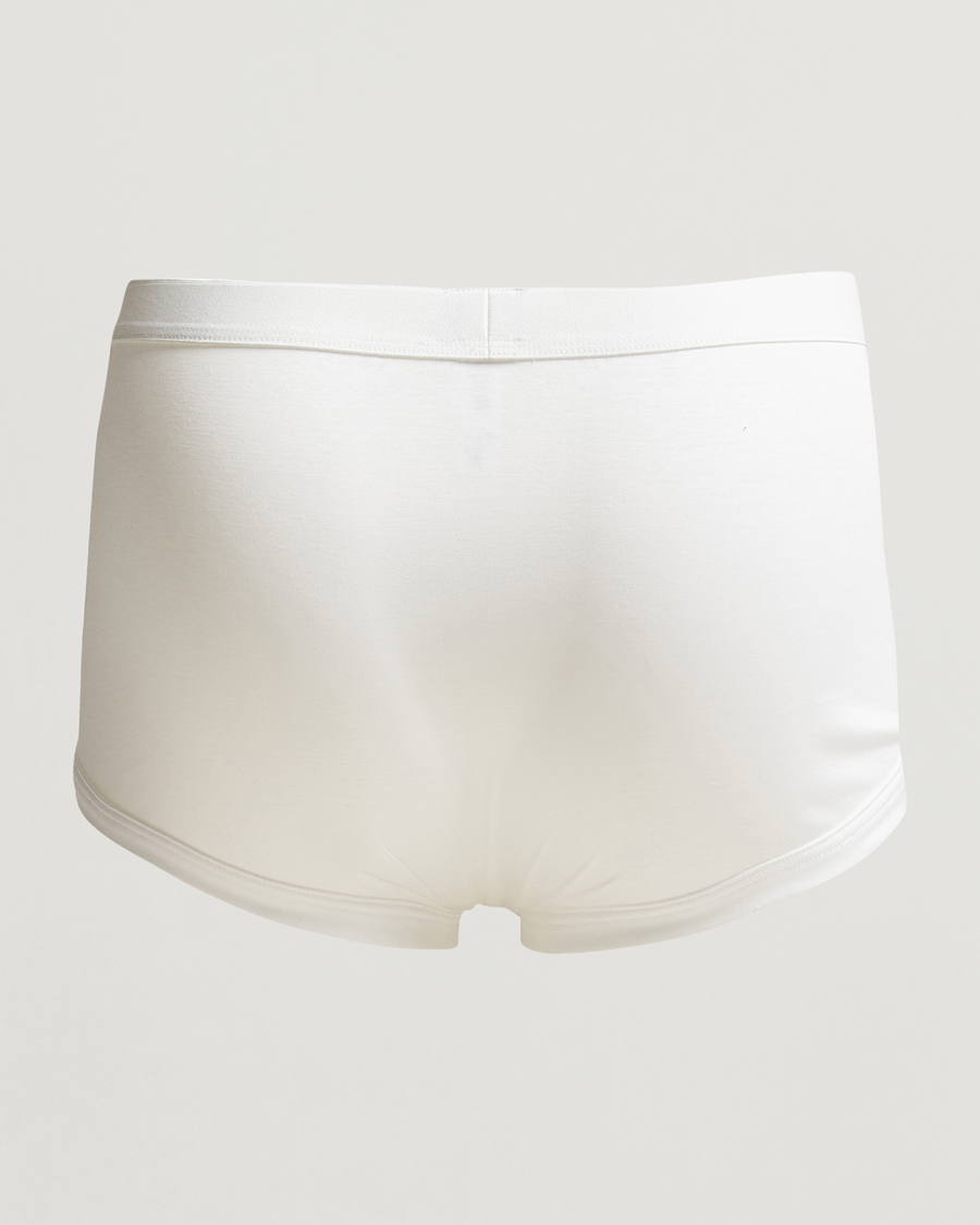 Mies | Alusvaatteet | Zimmerli of Switzerland | Sea Island Cotton Boxer Briefs White