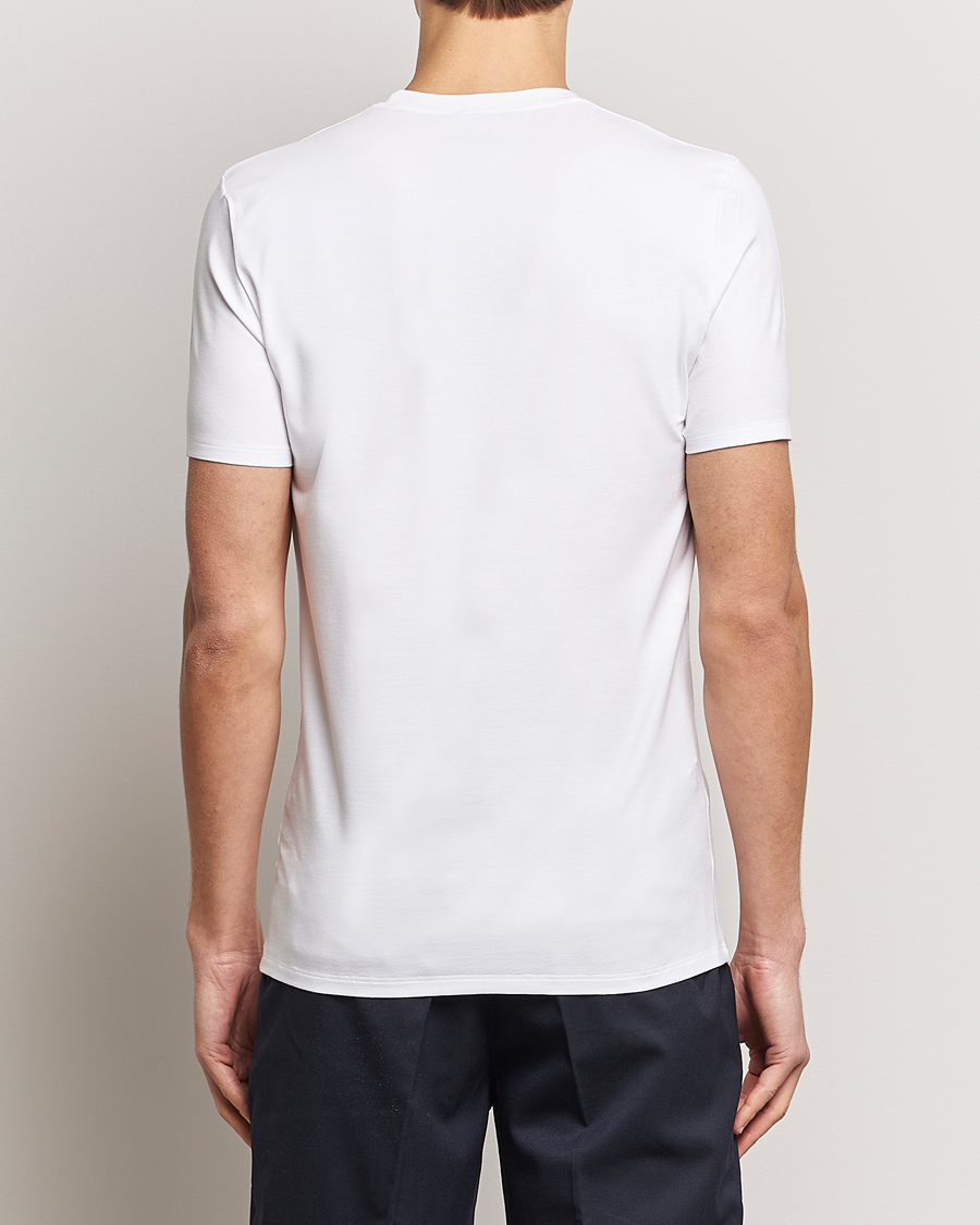 Mies | T-paidat | Zimmerli of Switzerland | Pureness Modal Crew Neck T-Shirt White