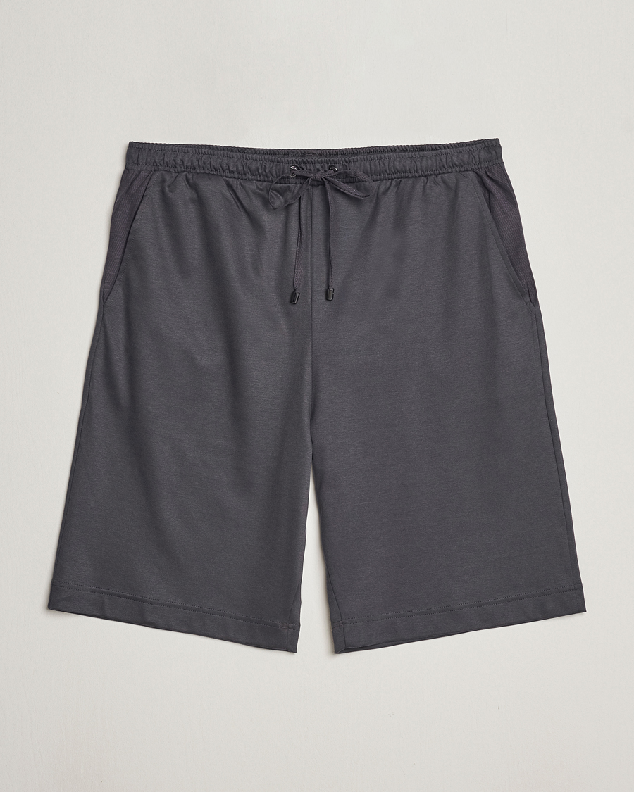 Mies | Yöpuvut ja kylpytakit | Zimmerli of Switzerland | Cotton/Modal Loungewear Shorts Phantom