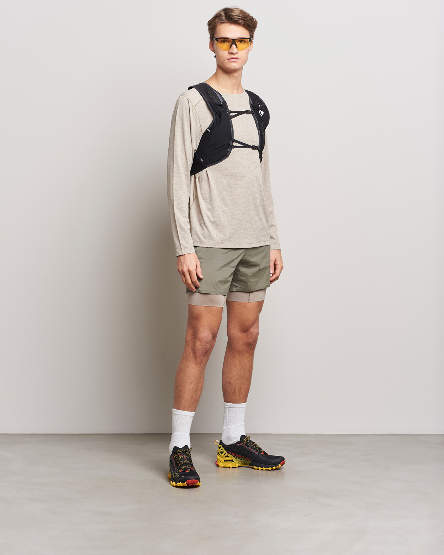 Mies | La Sportiva Bushido II GTX Trail Running Sneakers Black/Yellow | La Sportiva | Bushido II GTX Trail Running Sneakers Black/Yellow