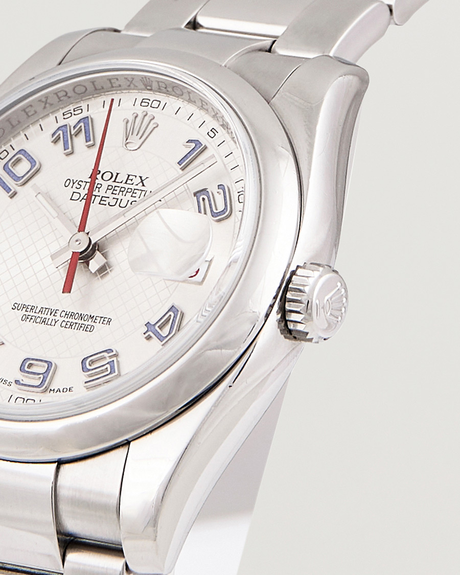 Mies | Rolex Pre-Owned Datejust 116200 Oyster Perpetual Steel Silver | Rolex Pre-Owned | Datejust 116200 Oyster Perpetual Steel Silver