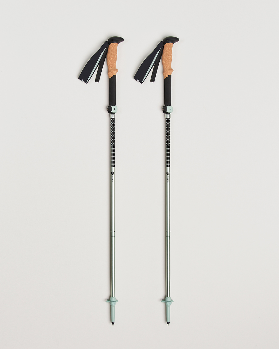 Mies | Active Asusteet | Black Diamond | Distance FLZ Trekking Poles Black/Foam Green