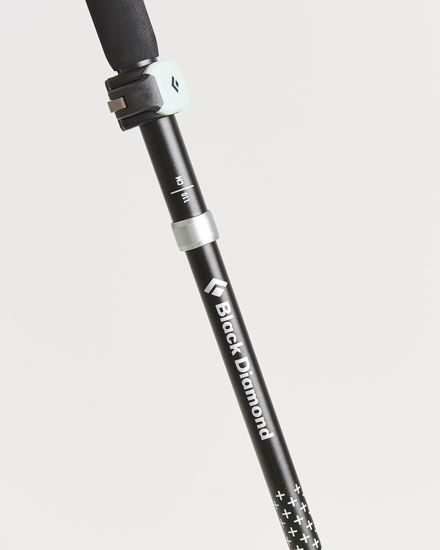 Mies | Active Asusteet | Black Diamond | Distance FLZ Trekking Poles Black/Foam Green