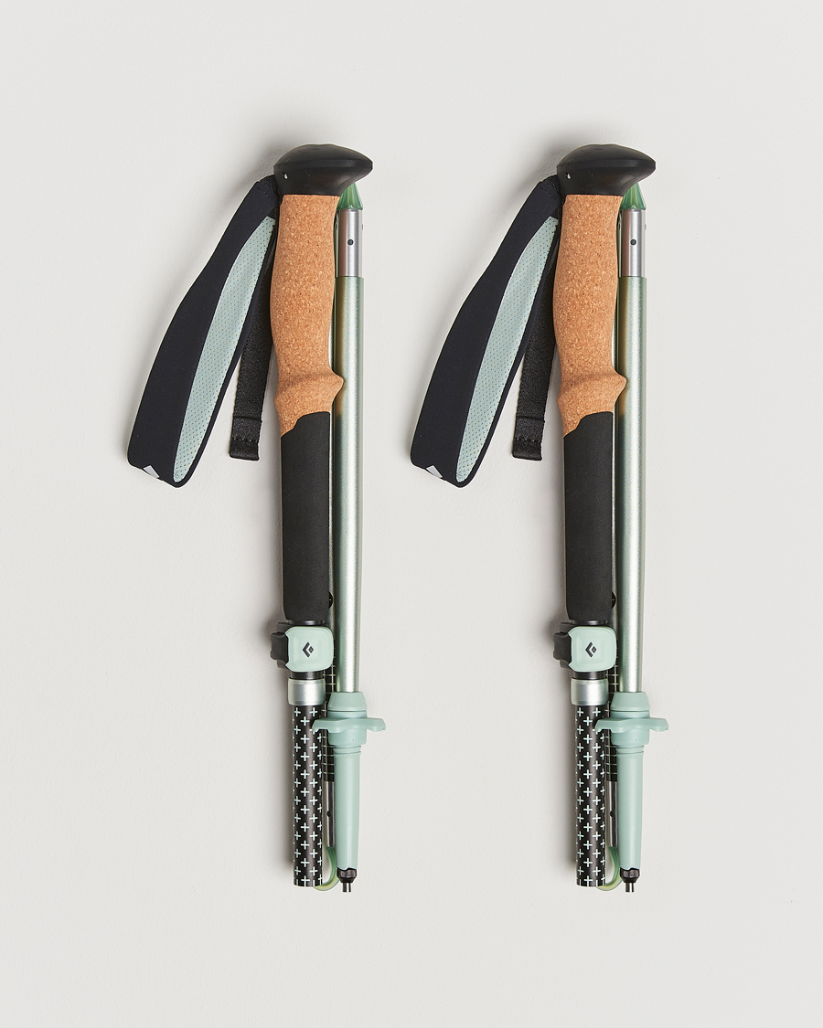 Mies | Active Asusteet | Black Diamond | Distance FLZ Trekking Poles Black/Foam Green