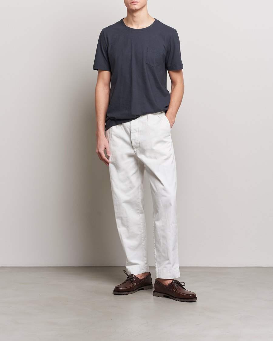 Mies | T-paidat | Massimo Alba | Panarea Watercolor T-Shirt Black