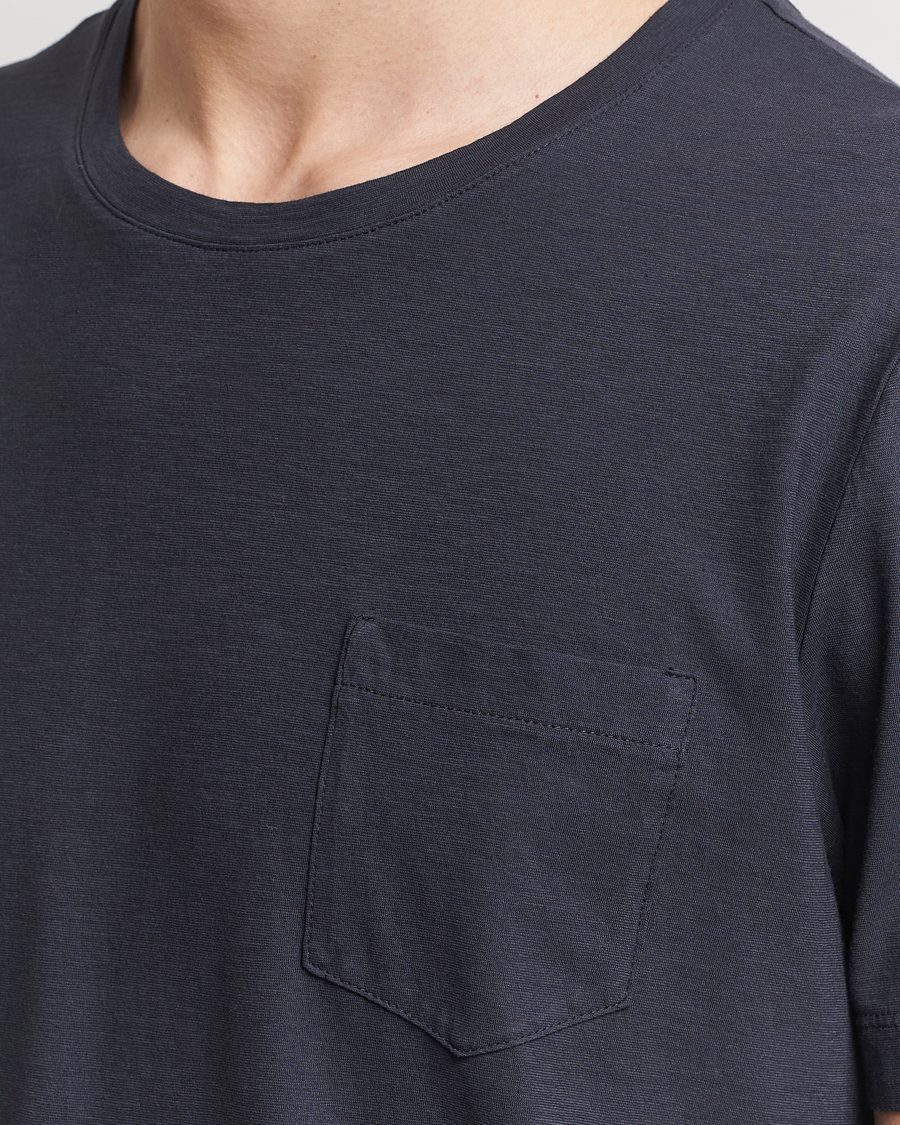 Mies | T-paidat | Massimo Alba | Panarea Watercolor T-Shirt Black