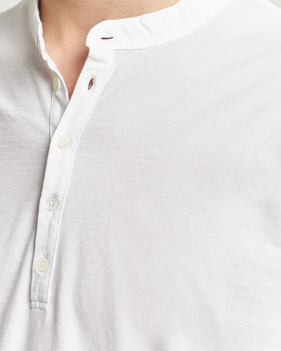 Mies | Puserot | Massimo Alba | Hawai Watercolor Henley White