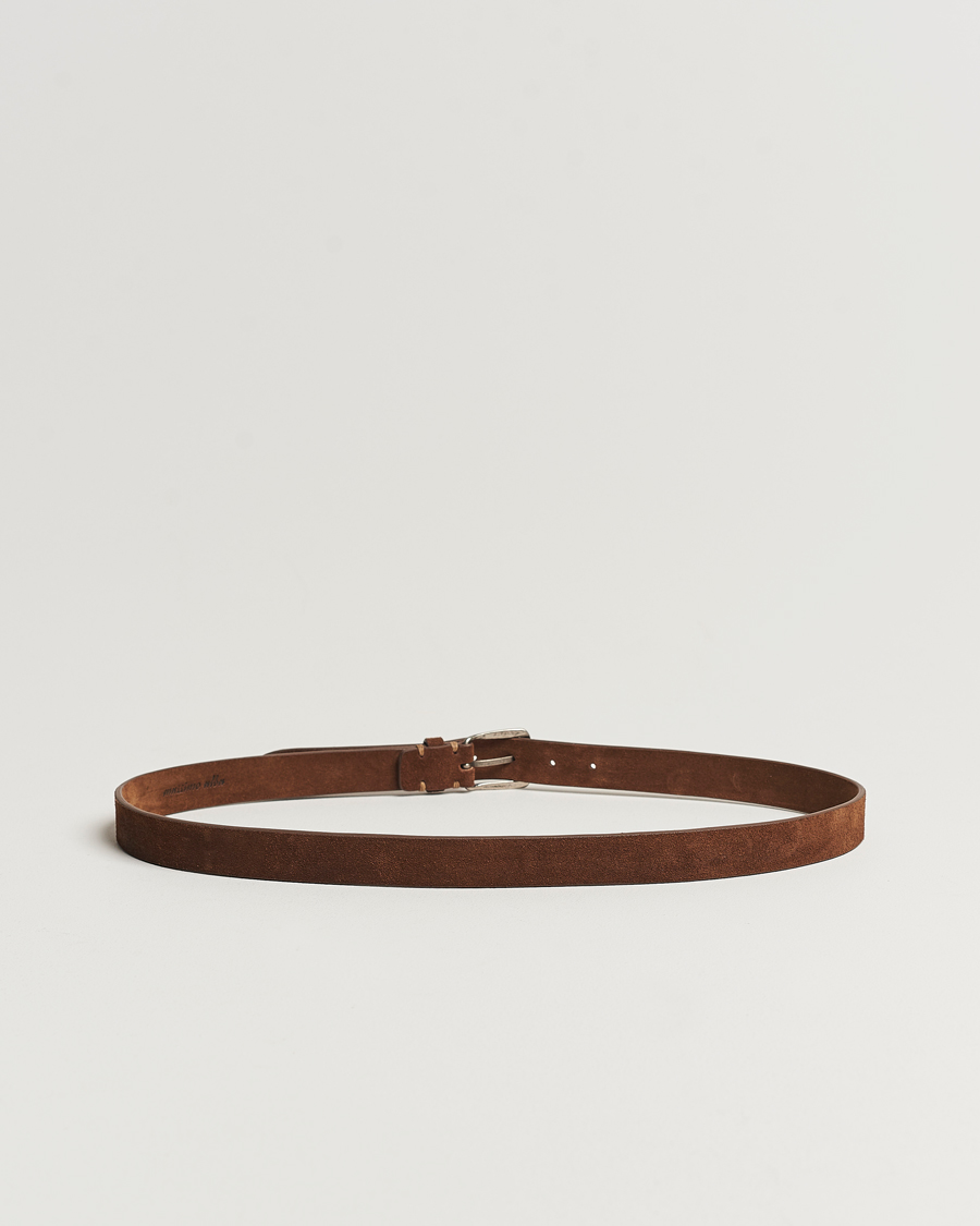 Mies | Vyöt | Massimo Alba | Budapest Belt Tobacco Suede